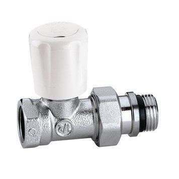 Кран-термостат радіаторний прямий 1/2" Caleffi з попереднім налаштуванням (422402) 422402 фото