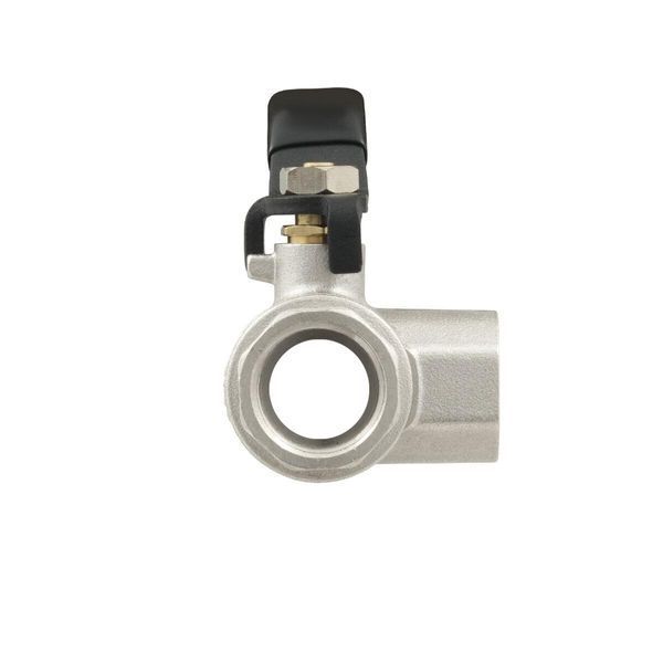 Кран триходовий кульовий Raftec BLACK DN15 1/2" ВВ 90003 фото