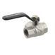 Кран триходовий кульовий Raftec BLACK DN15 1/2" ВВ 90003 фото 2