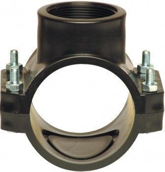 Хомут для врізання Unidelta 63x1/2" без кільця (art.1019) 67731 фото Хомут для врізання Unidelta 63x1/2" без кільця (art.1019) 67731 фото
