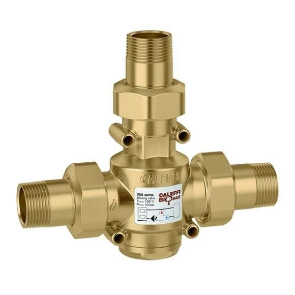 Клапан термостатический антиконденсационный 1" Biomass Caleffi 60 °C (art.280066) 280066 фото Клапан термостатический антиконденсационный 1" Biomass Caleffi 60 °C (art.280066) 280066 фото