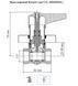 Кран прихованого монтажу кульовий 1/2" Bonomi (80020004) 83171 фото 2