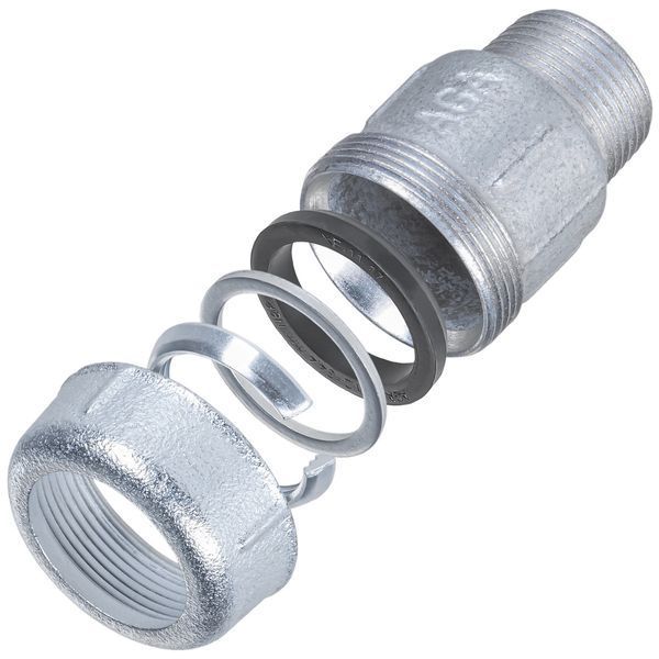 Перехідник затискний компресійний 1/2" із зовнішньою різзю AGAflex AK 10010001 фото