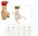 Мембранний клапан 3/4"х1" ВР Caleffi EST 1,5 бар 5-110 C (art.527515) 527515 фото 3
