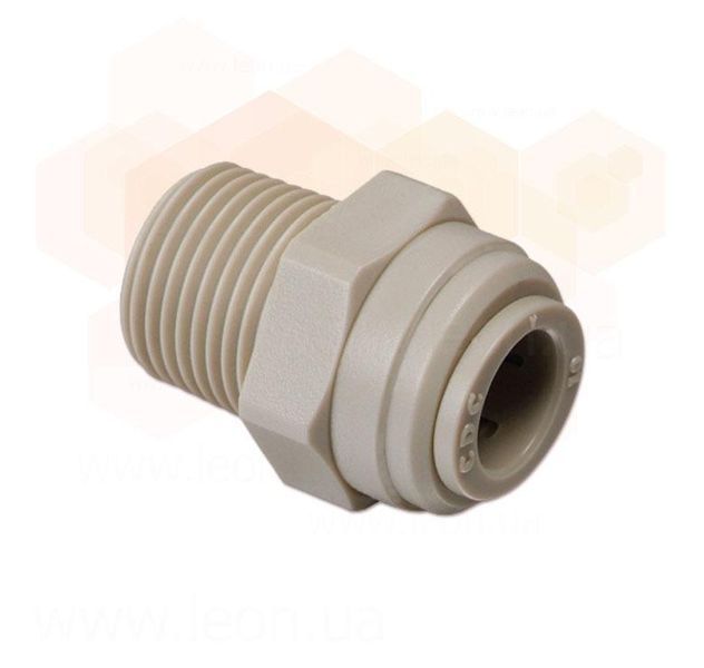 Переходник 1/4" (трубка)х1/4" Fluidfit 104701 фото