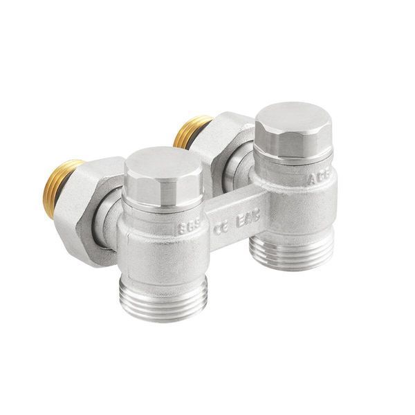 Узел нижнего подключения радиатора 1/2"х3/4" Raftec угловой 80031 фото