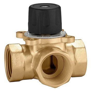 Клапан 3-ходовий змішувальний секторний 1" Caleffi (610600) 610600 фото