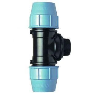 Трійник затискний Unidelta 20x1/2"x20 ЗР (art.1010) 67332 фото Трійник затискний Unidelta 20x1/2"x20 ЗР (art.1010) 67332 фото