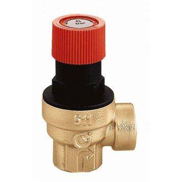 Клапан мембранний 1/2" Caleffi 1,5bar 5-110&deg;C (513415) 513415 фото
