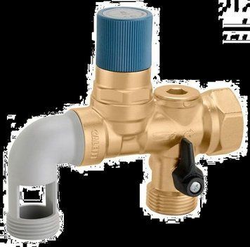 Установка запобіжна для бойлера 1" горизонтальна Caleffi (526163) 526163 фото