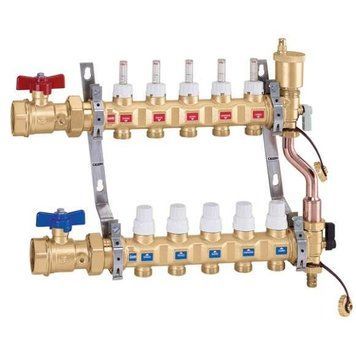 Колектор у зборі 1.1/4 x 10 x 3/4" Caleffi (6687L5S1) 52457 фото