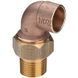 Американка угловая &empty;15х1/2" НР бронза (103859) Viega 61171 фото 1
