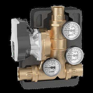 Термостатичний антиконденсаційний модуль YONOS PARA 25-6 Caleffi 1" Biomass (art.281066WYP) 52373 фото