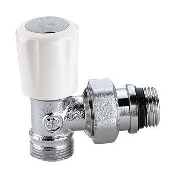 Кран-термостат радіаторний кутовий 1/2" х М23 x 1.5 Caleffi (338402) 338402 фото