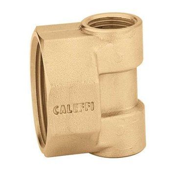 Колекторний трійник 1/2"x1x1/2" Caleffi (599464) 599464 фото