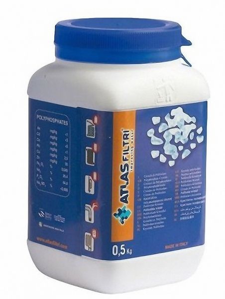 Кристали поліфосфатів Atlas Filtri 0,5 кг (RE8010005) RE8010005 фото